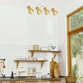 thumbnail image 2 of Globe Electric Minimalist 4-Light Indoor Matte White Track Light with Pivoting Shades, 2 of 9