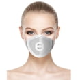 thumbnail image 1 of Xihbxyly Mascarilla de Gel de Sílice, Filtro de Carbón Reemplazable, 99 % de Filtración Efectiva, Anillo de Tpu Suave, Diseño Transpirable, Ideal para Oficina, Exteriores, Deportes, Protección para P, 1 of 5