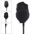 thumbnail image 3 of Micrófono de Altavoz Yoidesu Negro Doble PTT para Walkie Talkie UV-82 Serie, 3 of 7