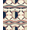 Navy Red Cream, Pattern 8, variant on ODIKA 8'x10' Washable Area Rug Durable, Non-Slip Design With Crossed Bats Ball And Stitched Seam Accents Baseball Field Sport for Living Room, Under Sectional, Family