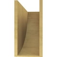 thumbnail image 4 of 9"W x 27"D x 18"H Classic Durham Rough Cedar Woodgrain TimberThane Corbel, Primed Tan, 4 of 6