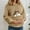 Beige, variant on Hoodies with Cat Bag, Plus Size Cat Dog Carrier Sweater, Funny Sweatshirts with Kangaroo Pocket, Pet Holder, Hoodie, Long Sleeve Top