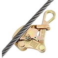 thumbnail image 2 of ZEONHAK 1 Ton Cable Wire Grip Gripper, Wire Rope Jaw Puller, Cable Size Range 1/10-2/3 Inch, 2204 Lbs Capacity, 2 of 5