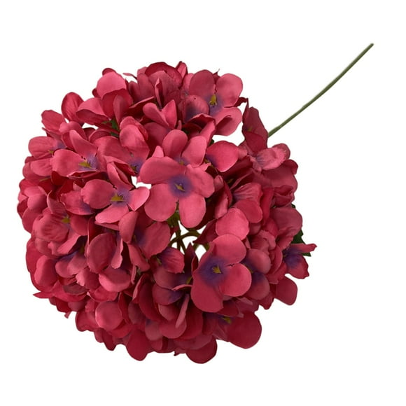 Flowers Hydrangeas Bouquet for Decoration Bridal Wedding Realistic Latex Home Centerpiece Flowers Gifting and Seasonal