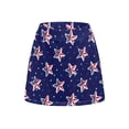thumbnail image 5 of KEIAHUAN American Flag Tennis Skirt for Women Elastic A Line Golf Skorts for Women Smooth Lightweight Golf Clothes for Womens Skirts with Shorts Underneath, 5 of 7