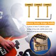 thumbnail image 2 of 3 sillines de puente Vintage dorados para piezas de guitarra eléctrica Telecaster TL Likrtyny 6rg7he5vn6yx5xu1, 2 of 9
