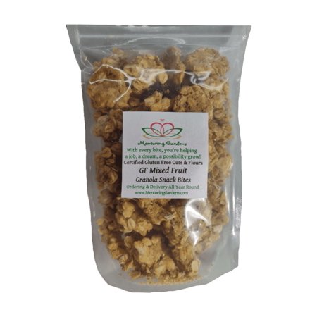 Gluten-Free Mixed Fruit Granola Snack Bites