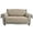 Khaki, variant on Eurhowing Reversible Loveseat Slipcover 2-Seater, Waterproof Non-Slip Quilted Couch Cover, Pet Friendly Sofa Protector with Elastic Straps, Taupe