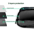 thumbnail image 4 of Lsque Vintage Compass Pattern Laptop Bag – Portable & Slim Single-Shoulder Computer Case with Adjustable Strap, Protective, Lightweight for 13”/14”/15.6” Laptops, 4 of 8