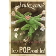 thumbnail image 2 of Vintage Apple Collection 23x32 Black Ornate Wood Framed with Double Matting Museum Art Print Titled - La Vie Facile, 2 of 4