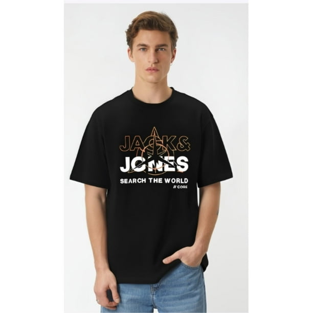 2024 Men'S Summer Geometric Pattern Letter Short Sleeve Fashion Street Casual T-Shirt