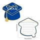 thumbnail image 3 of Tarjetas de consejos de graduación 2025 | Paquete de 10 artículos para fiestas de graduación de secundaria y universidad | Tarjetas de papel azul de 5,91 x 5,91 pulgadas con deseos y bendiciones, 3 of 6