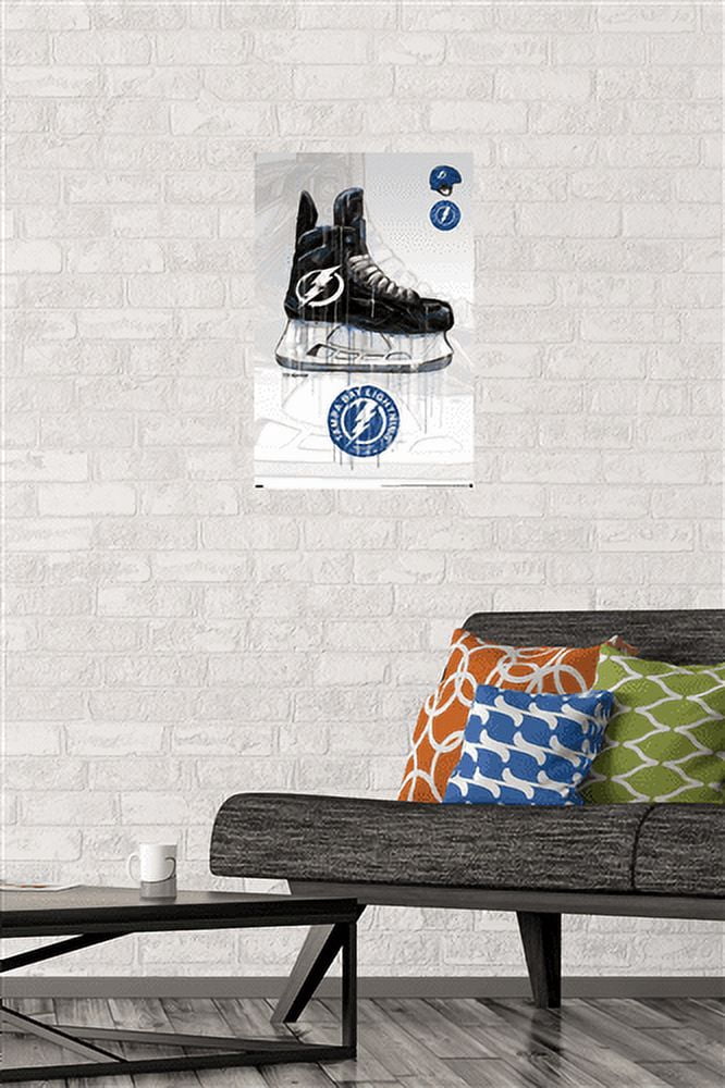 NHL Tampa Bay Lightning - Drip Skate 21 Wall Poster, 14.725" x 22.375"
