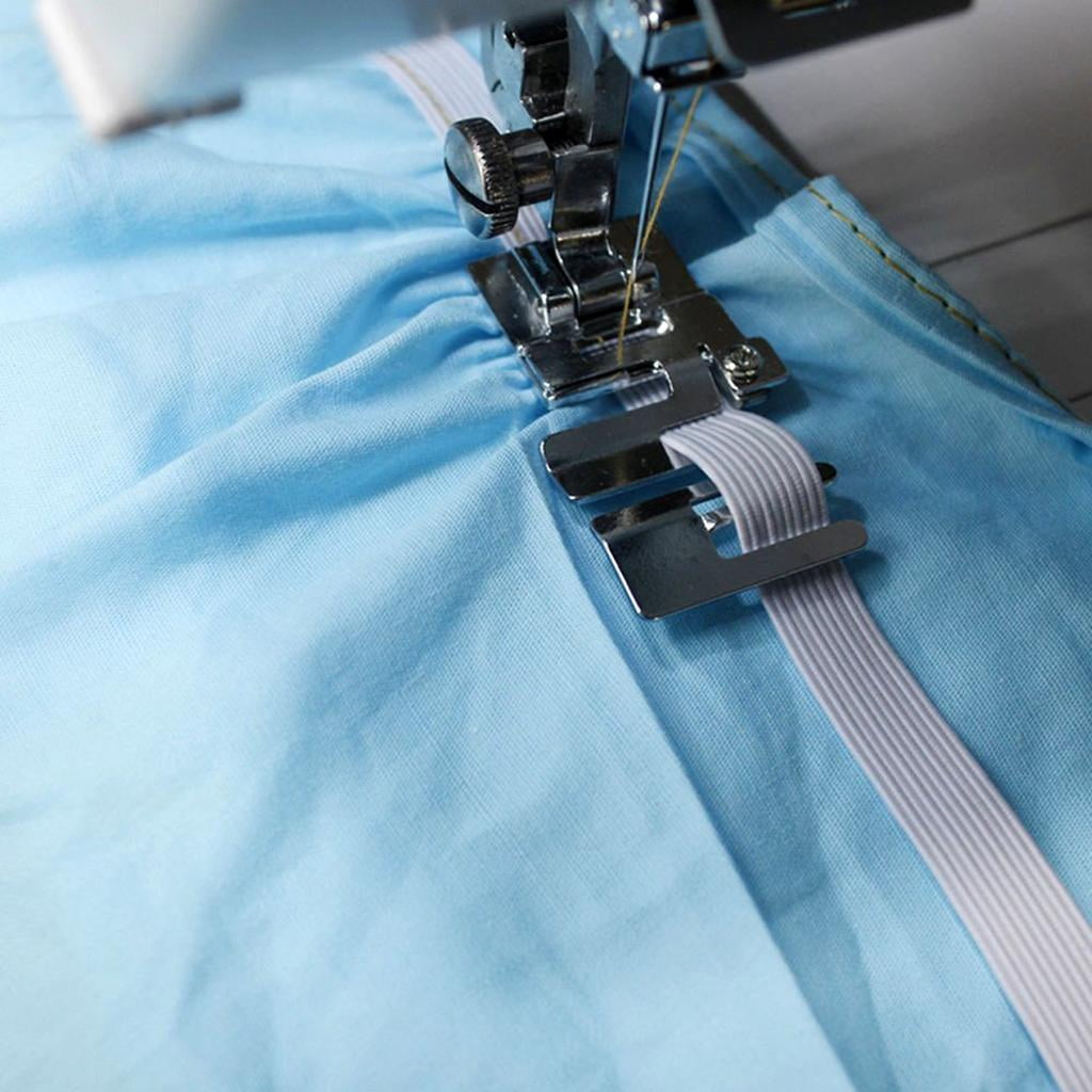 Elastic Cord Band Fabric Stretch Domestic Sewing Machine Foot Presser Snap  C 