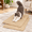 Beige-1-2 Pack-M (23.6'' X 15.7"), variant on Cat Scratcher Mat Sisal Jute Border Sofa & Floor Protector 23.6x15.7in