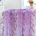 thumbnail image 3 of Giyblacko Blackout Curtains Willow Voile Tulle Room Window Curtain Sheer Voile Panel Drapes Curtain PP M, 3 of 9