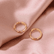 thumbnail image 3 of Pendientes Para Mujer Niñas Aretes Con Zirconias Lab.G,  Color Oro, 3 of 5