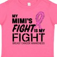 thumbnail image 4 of Inktastic My Mimi's Fight is My Fight- Breast Cancer Awareness Boys or Girls Toddler T-Shirt, 4 of 5