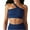 Navy-18, variant on Mittory Women's One Shoulder Ribbed Knit Seamless Backless Sleeveless Going Out Trendy Tank Tops Summer Yoga Crop Tops