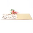 thumbnail image 4 of Coofit Wedding Guest Book Rustic Hollow-out Wooden Party Guest Book Guest Sign in Book, 4 of 7