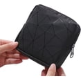 thumbnail image 1 of Bolsa de almacenamiento de toallas sanitarias Lingge - negra, bolsa sanitaria, caja de almacenamiento portátil para toallas sanitarias, bolsa menstrual femenina, bolsa con cremallera para copa menstru, 1 of 5