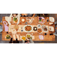 thumbnail image 3 of Pickytarian, Compostable Disposable Appetizer Plates, White, Bamboo, 8 Ct, 8, 3 of 8