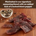 thumbnail image 3 of Jack Link’s Beef Jerky, Peppered, Made with 100% Beef, 9g of Protein per Serving, 5 Ounce, Resealable Bag, 3 of 9