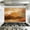 Color 2, variant on Kitchen Backsplash Peel and Stick Murals Earth Tones Abstract Brown White Gold Orange Golden Orange Dark Brown 35.4"W x 23.6"H, Oil Proof Removable Vinyl Wallpaper for Fireplace & Behind Stove