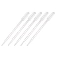 thumbnail image 1 of Unique Bargains 20 Pcs 5ml Disposable Pasteur Pipettes Liquid Drop Droppers Graduated 205mm Long, 1 of 3