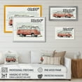 thumbnail image 4 of Designart "Van On The Beach" Retro Car Wall Art Living Room, 4 of 5
