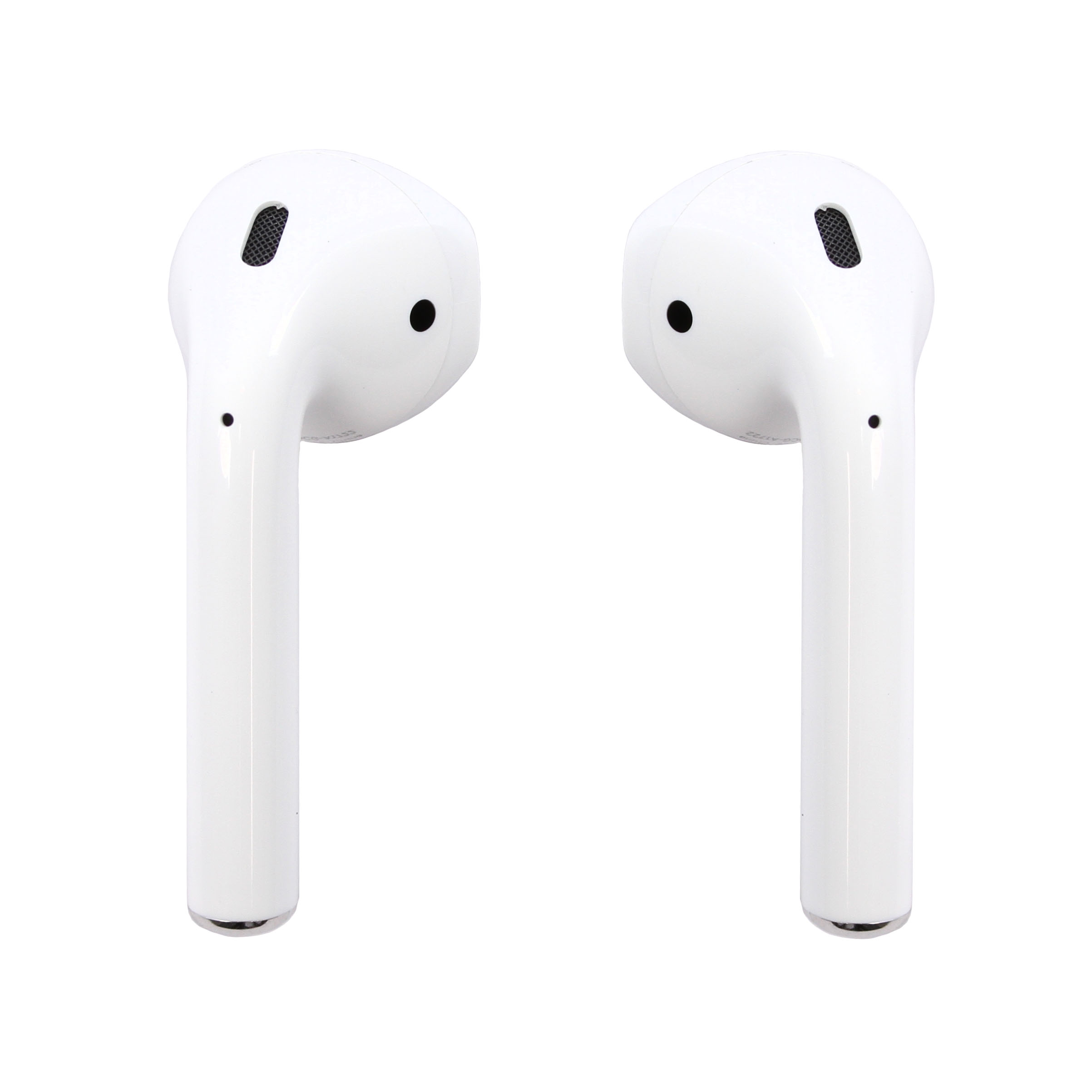 (Used) Apple AirPods Bluetooth Wireless Earphones w/ MFI Cable - White - image 2 of 3