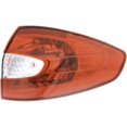 thumbnail image 2 of Halogen Tail Light Set For Ford 2011-2013 Fiesta Outer Clear/Red w/ Bulbs 2Pcs, 2 of 12