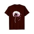 thumbnail image 2 of NAMTYQX Oversized Graphic Tees for Women Light Patterned Baggy Soft Short Sleeve Crewneck Trending Grafisches Plus Size Womens T Shirts Loose Fit Deep Red Size L, 2 of 4