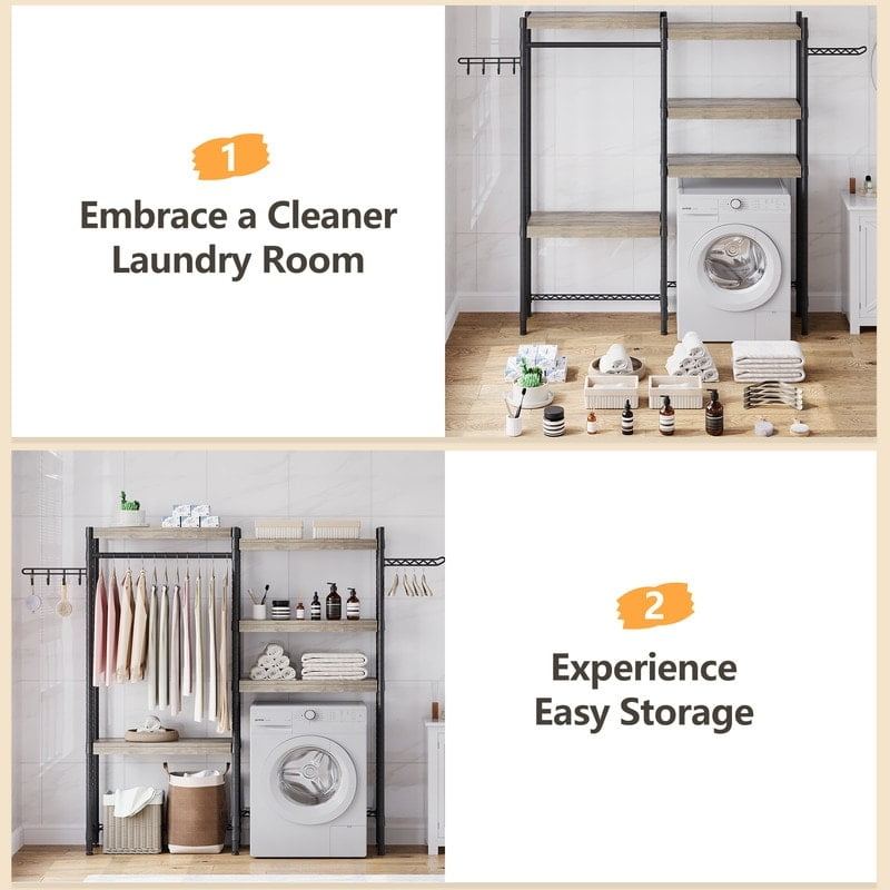 Double row washing machine rack Twin - Walmart.com