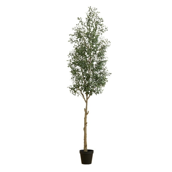 Nearly Natural 10ft. Artificial Olive Tree, Green