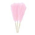 thumbnail image 1 of ZheElen 3pcs/set Atmosphere With Artificial Pampas Reed Boho Decor Artificial Flower Light Pink 1Set, 1 of 6