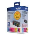 thumbnail image 4 of Brother Genuine High-yield Color Printer Ink Cartridge, LC1033PKS, 4 of 8