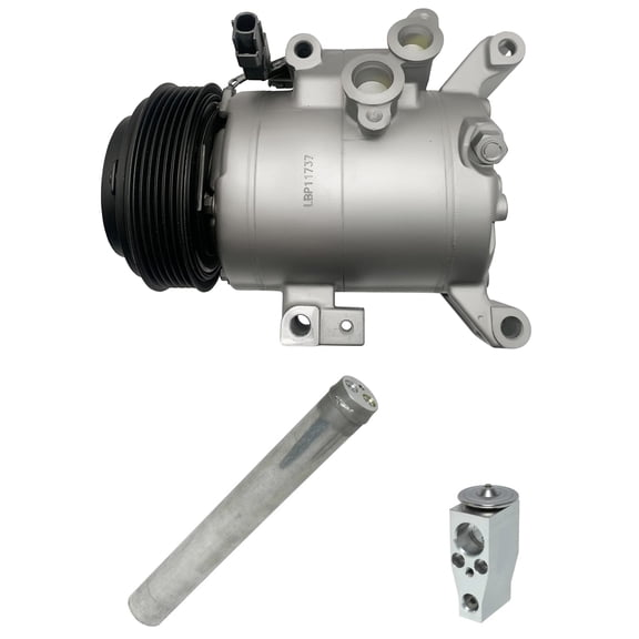 Remanufactured RYC Automotive Air Conditioning Compressor and Clutch Kit KT EB75-01 (Fits Mazda 6 2.5L 2014, 2015, 2016, 2017, 2018, 2019, 2020; Fits Mazda CX-5 2.5L 2019-2020)