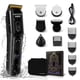 thumbnail image 1 of SUPRENT Cortapelos para hombres - Kit de aseo para hombres de 16 piezas con cortapelos eléctrico Bigote Cuerpo Cara Kit de aseo para hombres IPX7 Impermeable Regalo premium Adecuado para cabello, nari, 1 of 5