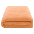 thumbnail image 6 of American Soft Linen Luxury 40x80 Oversized Bath Sheet, 100% Cotton XL Turkish Bath Sheet Towel, Malibu Peach, 6 of 10