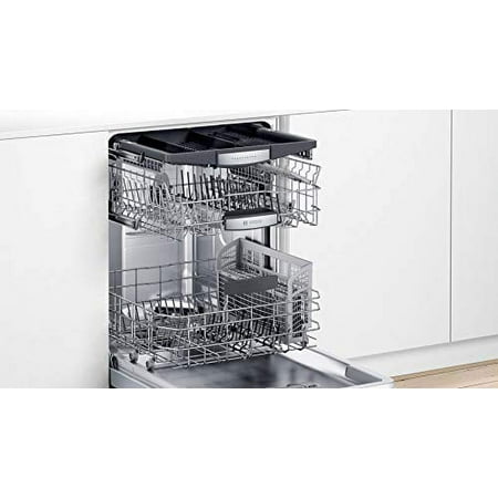 Bosch - 800 Series 24" Top Control Built-In Stainless Steel Tub Dishwasher with 3rd Rack and CrystalDry, 42 dBa - Stainless Steel
