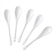 thumbnail image 2 of 25 Piezas Cucharas de Huevo de Porcelana Cucharas de Cerámica Cuchara de Café Cuchara de Postre Cuchara de Cuchara de Servir de Salsa, 2 of 5