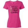 thumbnail image 3 of Inktastic I'm Not Just a Grandma, I'm a Great Grandma Flowers Women's T-Shirt, 3 of 5