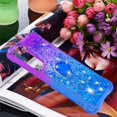thumbnail image 4 of Glitter Case for Samsung Galaxy S23 Plus (Not S23, Bling Sparkle Colorful Gradient Quicksand Waterfall Soft TPU Liquid Case Cover with Ring Stand for Samsung Galaxy S23+Plus LSJB-Purple Blue, 4 of 14