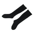 thumbnail image 1 of Calcetines De Compresión Hasta La Rodilla, Promueven La Circulación, Alivian La Hinchazón 280D, Calcetines De Compresión Transpirables Para Pantorrilla, Previenen La Cergrey Black Compression Socks, 1 of 8