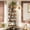 Rustic brown, variant on Fairy 4 Tier Rustic Brown Corner Floating Shelves for Wall, Farmhouse Corner Shelf Unit