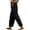 Black, variant on Women's Casual Pants for Everyday Wear Comfortable Long Pants with Side Pockets and Back Pockets Ideal Spring Summer Outfits