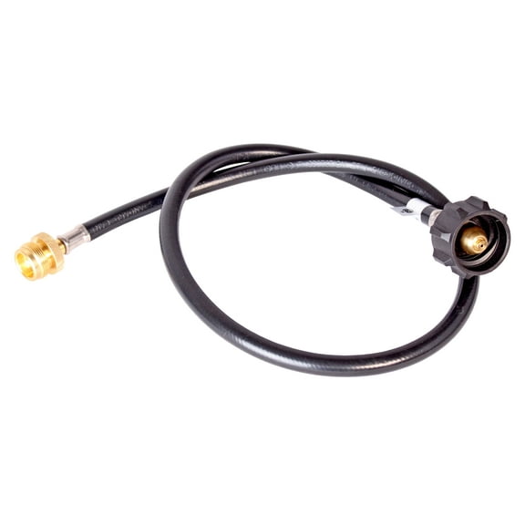 Propane 4 feet Hose Adapter Converter Connects a 1lb Bottle, to a 20 lb