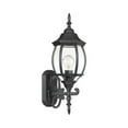 thumbnail image 2 of Trade Winds Jordan 1-Light Outdoor Wall Lantern in Black, 2 of 2