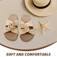 thumbnail image 3 of Raindrops 1Par Sandalias Femeninas Beige Con Suela Plana Antideslizante Estilo Y Cómodo, 3 of 6